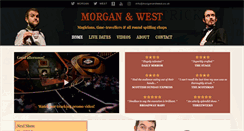 Desktop Screenshot of morganandwest.co.uk
